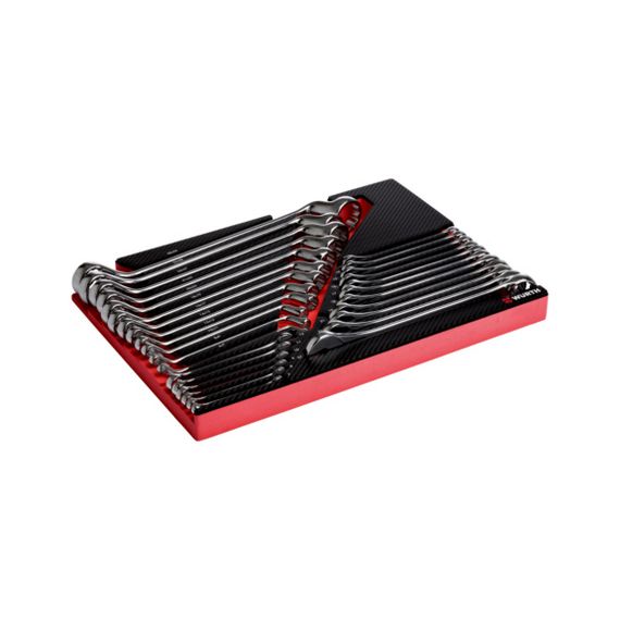 Набір ріжково-накидних ключів, 29 шт. | Зображення 2