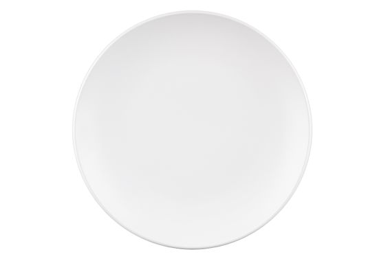 Тарелка обеденная Ardesto Lucca, 26 см, White, керамика (AR2926WM)