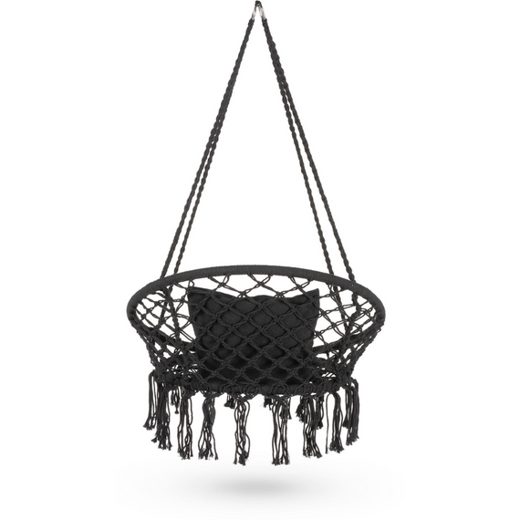 Садова гойдалка Boho Outtec XXL чорний | Зображення 3