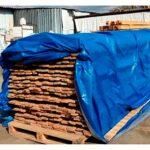 Тент 60г/м2 8х12м Blue тарпауліновий тент | Зображення 2