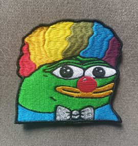 Шеврон Клоун - 9см