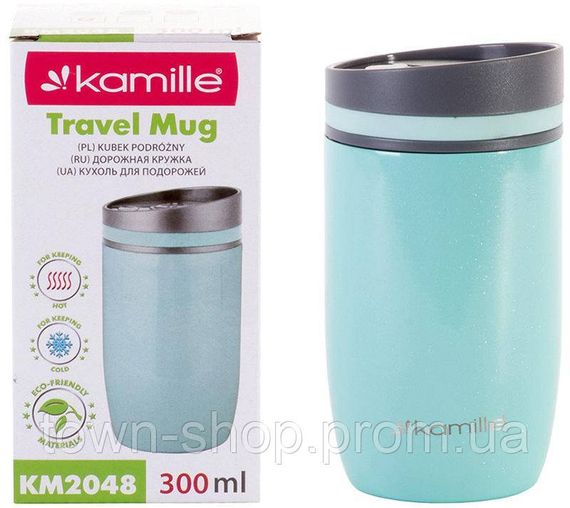Термокружка Kamille Pellet 300мл KM-2048 | Зображення 5