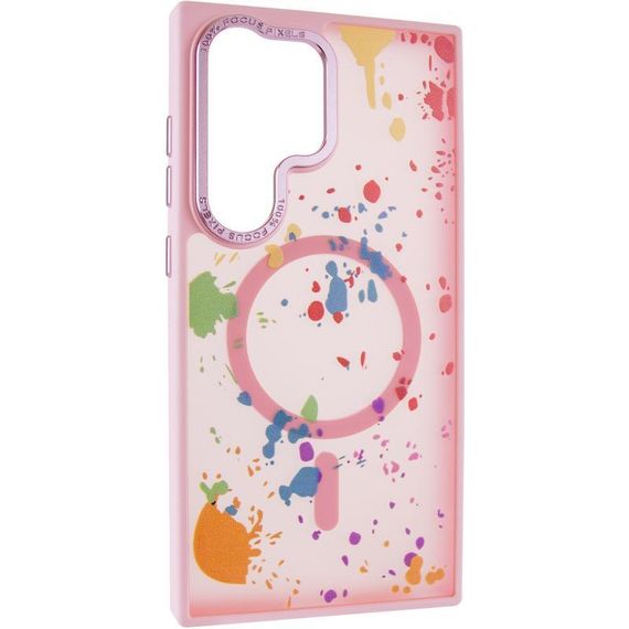 Чехол TPU+PC Flush with Magnetic Fit для Samsung Galaxy S25 Ultra  Baby pink