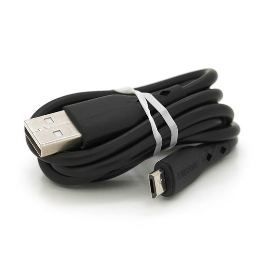Набір BOROFONE BN2 СЗУ 2xUSB+ кабель Micro, 2.1A, 1м, Black, Box | Зображення 3