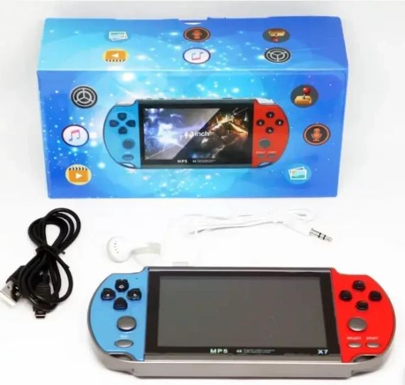 Игровая консоль PSP X7 MP5+3000 игр 4.3 дюйм | Портативная игровая приставка | Зображення 6