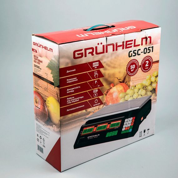 Ваги торговельні GSC-051 Grunhelm | Зображення 7