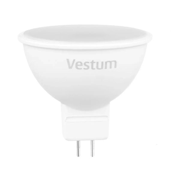 Світлодіодна лампа Vestum MR16 5W 3000K 220V GU5.3 1-VS-1504 | Зображення 1