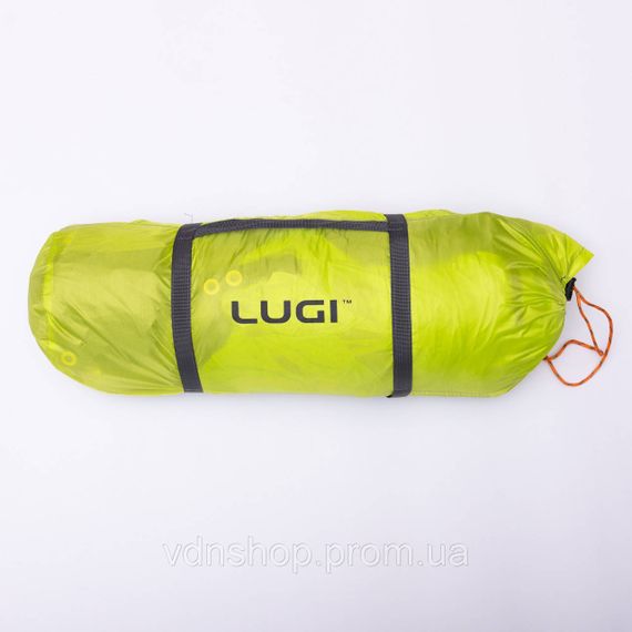 Намет 3 х місний 210×180×135 (см) кемпінговий туристичний для риболовлі, відпочинку на природі, пляжу Салатовий LU-018 | Зображення 1