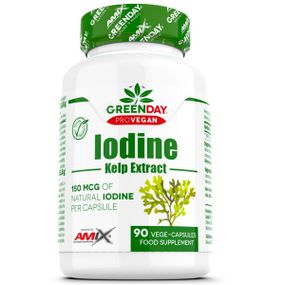 Микроэлемент Йод Amix Nutrition GreenDay ProVegan Iodine Kelp Extract 90 Veg Caps