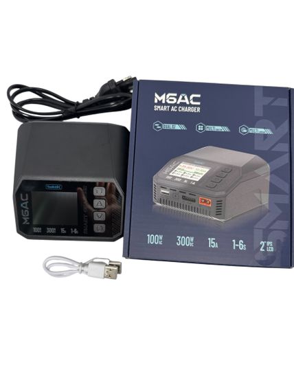 Зарядний пристрій ToolkitRC M6AC 300W з вбудованим блоком живлення для зарядки акумуляторів FPV дронів балансирний зарядник 6S | Зображення 8