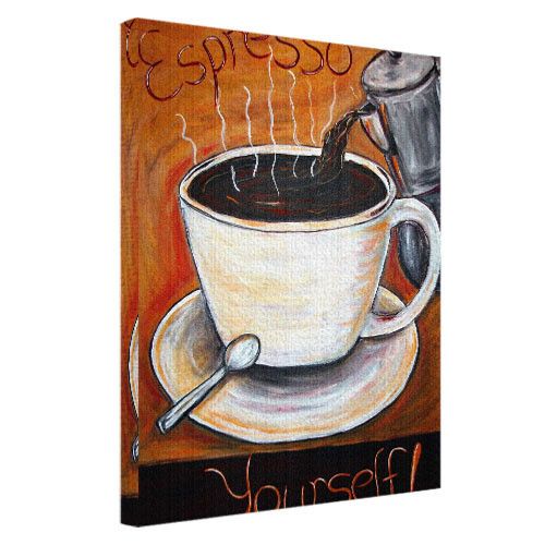 Картина на холсте Espresso 45х65 см (H4565_RET024)