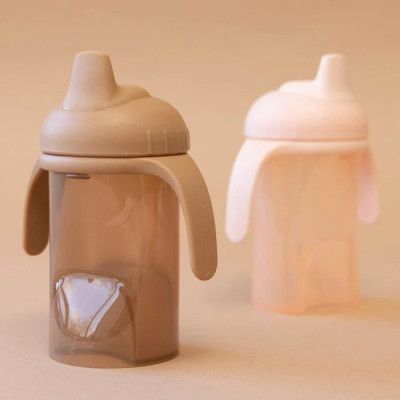 Поильник-непроливайка Difrax Non-Spill Sippy Cup Soft 250 мл (704 Caramel) | Зображення 1