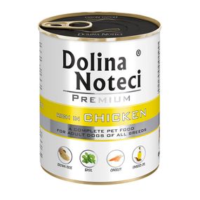 Вологий корм для собак з куркою Dolina Noteci Premium Dog Chicken, 800 гр