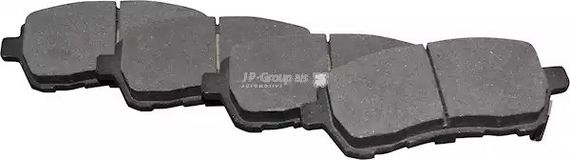 Колодки передні гальмівні Ford Fiesta VI 08- (TRW), JP Group (1563603510) | Зображення 2