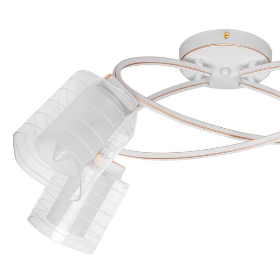 Люстра потолочная в зал E14 40W WH (LK-633C/4) | Зображення 4