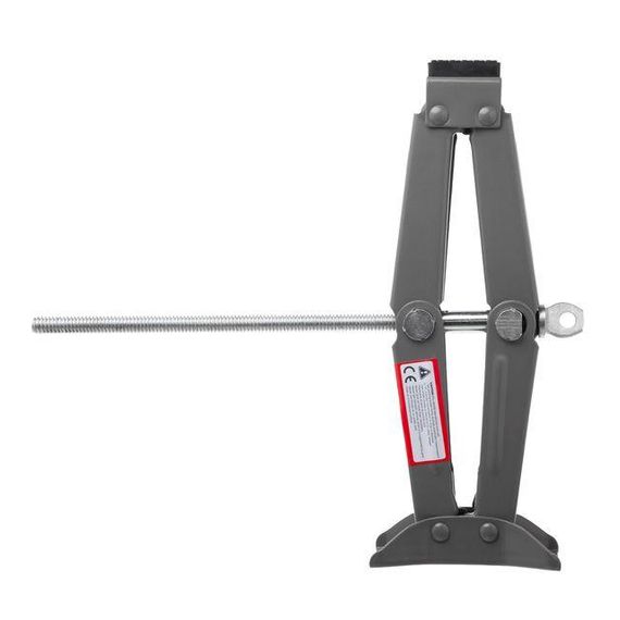 Домкрат механічний ромбоподібний 1т., гумовий упор., 92-340 мм INTERTOOL GT0180 | Зображення 1