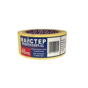 Малярна стрічка&quot;Майстер&quot;48мм жов.(4сп.24 шт/ящ)Pro