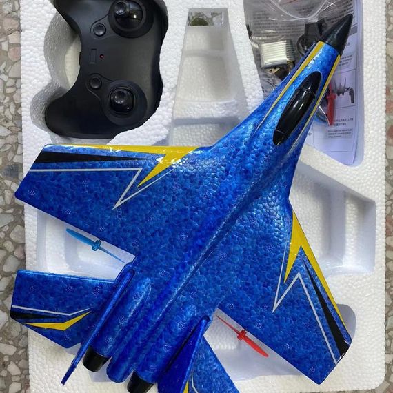 Літак на радіокеруванні SCHE HW33 New Foam Blue | Зображення 3