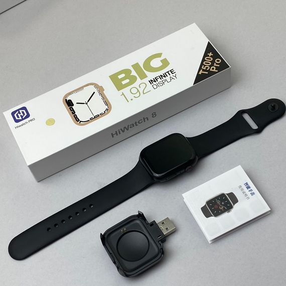 Розумний годинник Smart Watch T500+ (Рожевий) | Зображення 1