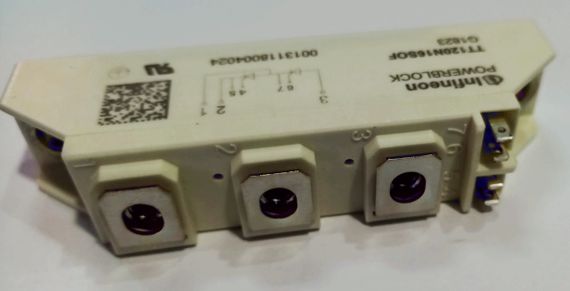 Силовий модуль тиристорний 120A / 1600V TT120N16SOF (INFINEON TECHNOLOGIES) | Зображення 2
