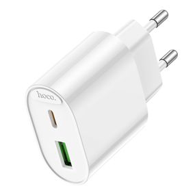 Мережевий зарядний пристрій Hoco C109A 1 USB-C/1USB PD/QC 20W