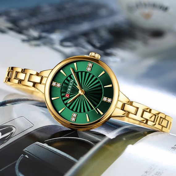 Curren 9097L Gold-Green | Зображення 1