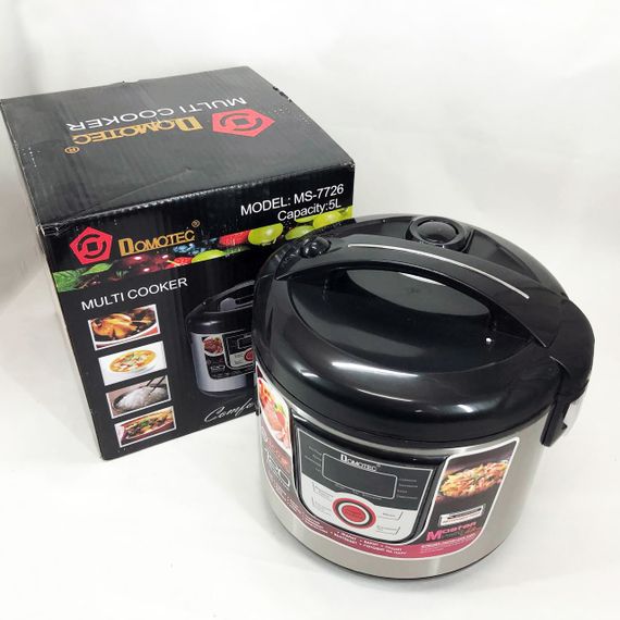 Многофункциональная мощная мультиварка Domotec, Многофункциональная мультиварка для варки JX-96 | Зображення 4