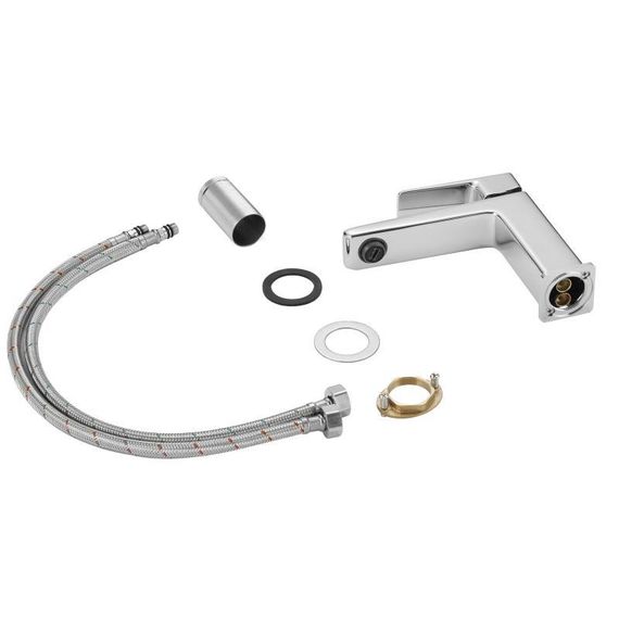 Смеситель латунный для раковины Lidz Orion 001F (k25) LDORI001FCRM48091 Chrome | Зображення 5