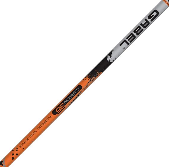 Палиці для скандинавської ходьби Gabel X-1.35 Black/Orange 125 (7008361141250) (DAS301689) | Зображення 2