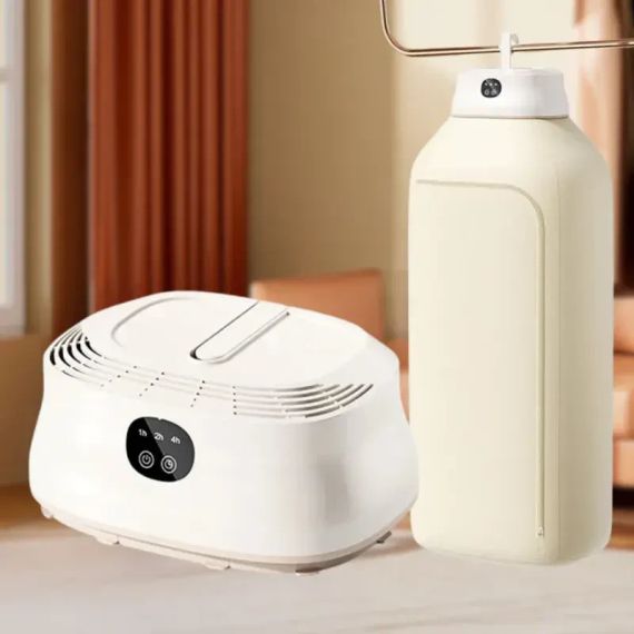 Підвісна електросушарка для одягу Portable Drying Machine SH-005 з чохлом  / Портативна сушарка для білизни з таймером