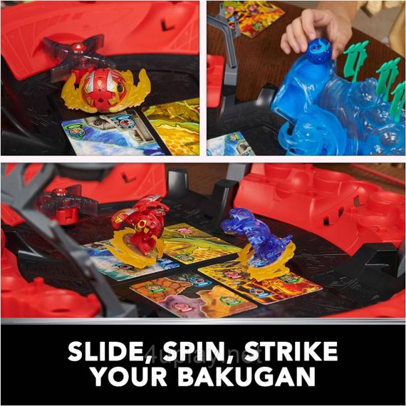 Арена Бакуган с вращающимся атакующим бакуганом Драгоноид Оригинал Spin Master Bakugan Battle Arena | Зображення 5