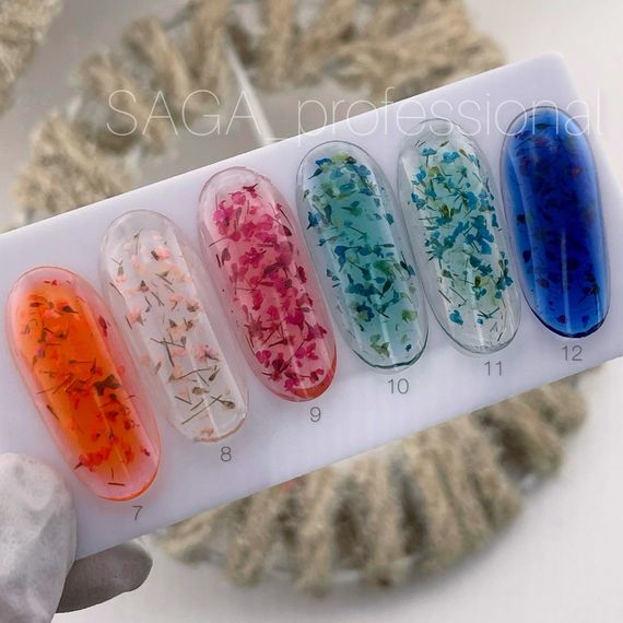 Гель з сухоцвітами SAGA Flower Gel №03 5мл | Зображення 5