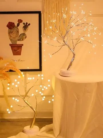 Настільний світильник DIY Auelife 108 Led дерево гірлянда Бонсай Auelife Тепле світло | Зображення 3