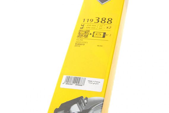 Щетки стеклоочистителя 650 600mm Mercedes Benz E-class W212 09-15 119388 | Зображення 9