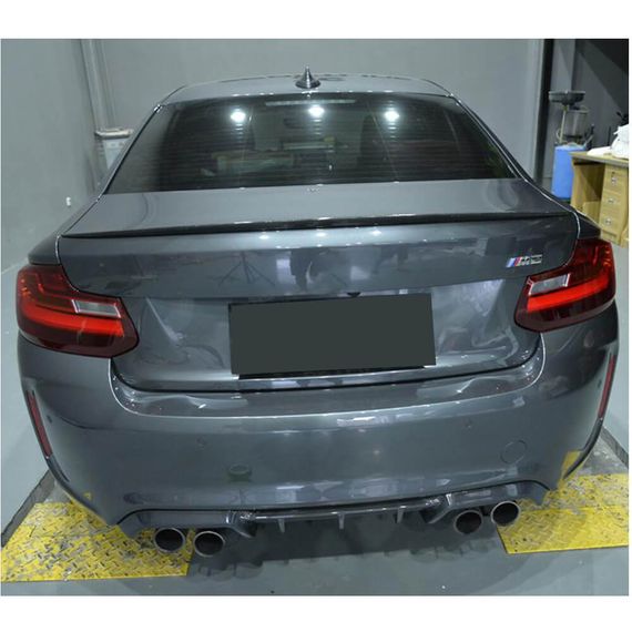 Спойлер M2-Style (для F22, карбон) для BMW 2 серия F22/23 2014-2021 гг | Зображення 3