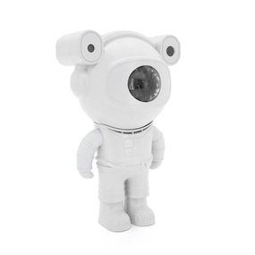 Ночник-проектор YT-422 Космонавт+ Bluetooth стовпчик, White, Box
