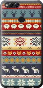 Чехол на Huawei Honor 7X Рождественский орнамент "3303u-1139-17620"