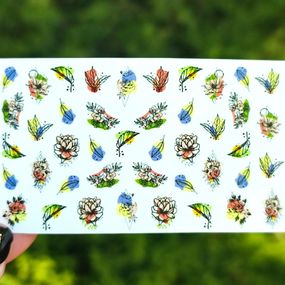 Патріотичний слайдер UA06 на водяній основі  (5x8см)