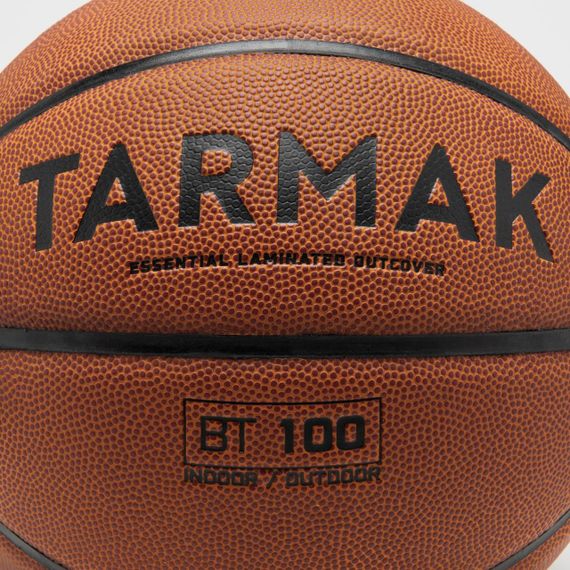 Баскетбольний м'яч BT100 Touch розмір 6 FIBA коричневий - One Size | Зображення 4