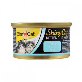 Корм вологий GimCat Shiny Kitten для кошенят з тунцем 70 г