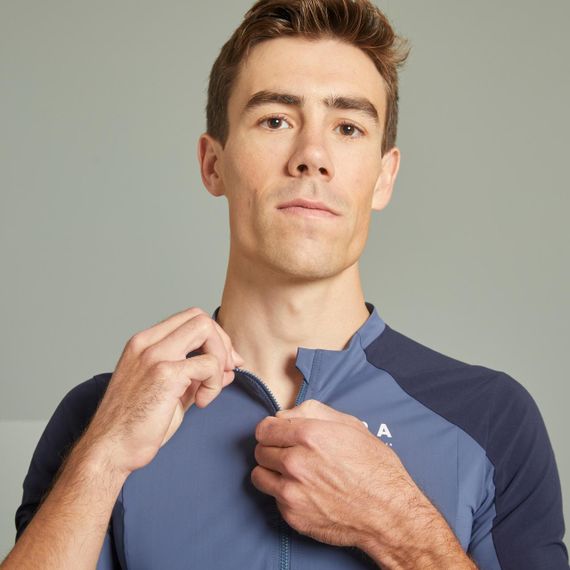 Джерсі чоловіче Race 700 для гірського велоспорту синє - 2XL | Зображення 1