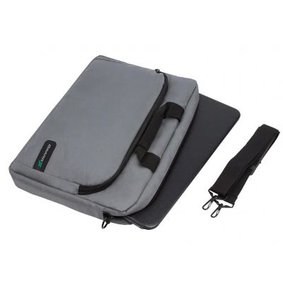Сумка для ноутбука Grand-X 15.6'' SB-129 Grey Ripstop Nylon (SB-129G) (SB-129G) | Зображення 2