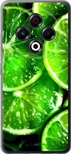 Чохол на Tecno Spark 30 4G Зелені часточки лимона "852u-3894-2448"