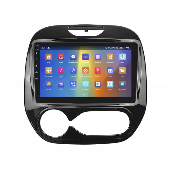 Штатная магнитола 9" Lesko для Renault Captur I Рестайлинг 2017-2019 2/32Gb CarPlay 4G Wi-Fi GPS Prime Рено | Зображення 1