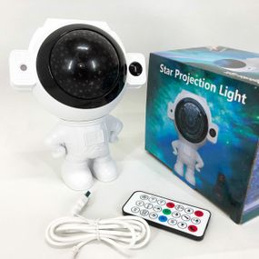 Зірковий 3D проектор Astronaut, Лазерний проектор зіркового неба галактики, Проектор світильник астронавт