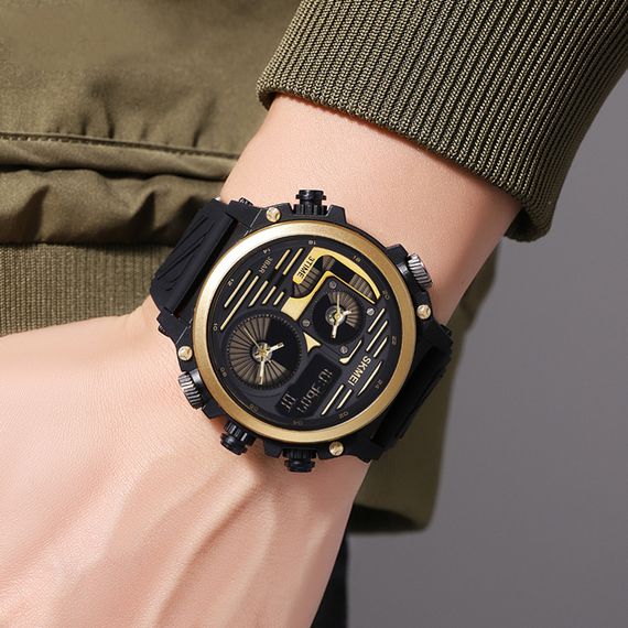 Skmei 2202PBKGD Black-Gold | Зображення 4