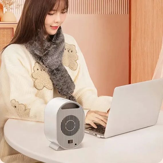 Настільний міні нагрівач AIR HEATER 1200W, електричний, від мережі 220 В, 1200 Вт, до 20 м2 | Зображення 5