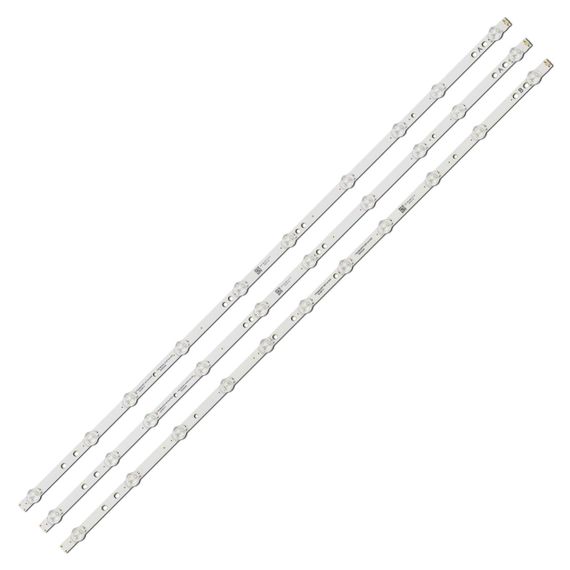 LED підсвітка TV 43" 17DLB43VER7-A 17DLB43VER7-B 43U9500 3шт.