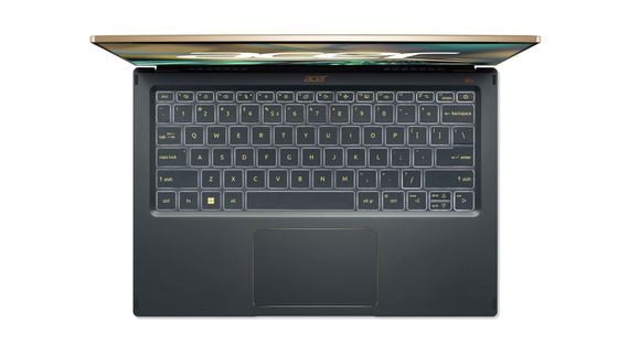Ноутбук Acer Swift 5 SF514-56T 14' WUXGA IPS Touch, Intel i5-1240P, 16GB, F512FB, UMA, Win11H, зелений (NX.K0HEU.006) | Зображення 4
