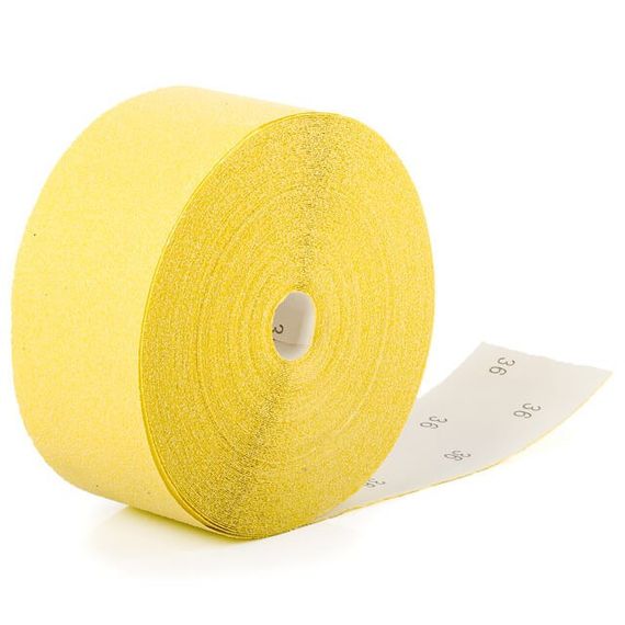 Шліфувальна шкурка на паперовій основі К36, 115мм * 50м INTERTOOL BT-0813 | Зображення 3